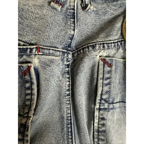 Ripped RARE Vintage Akademiks Printed baggy relaxed jeans 36